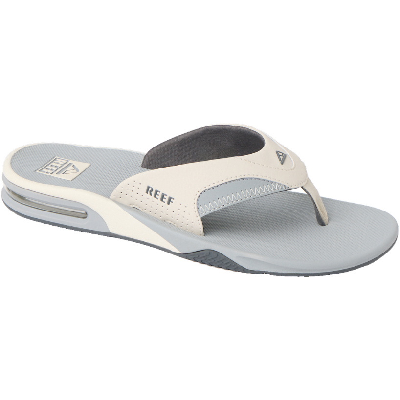 2026 Reef M&auml;nner Fanning Sandalen CJ9044  Hellgrau / Grau / Blue